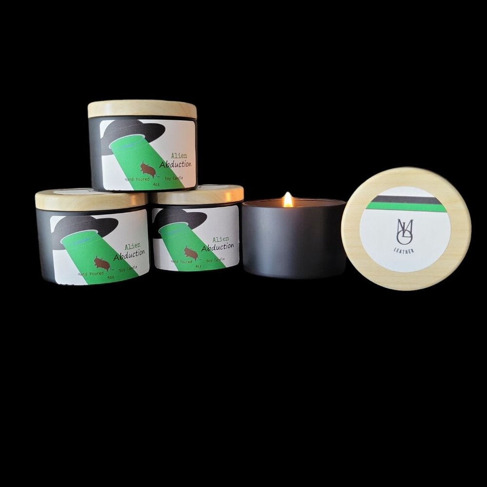 Hand poured Desert Scented Soy Candle